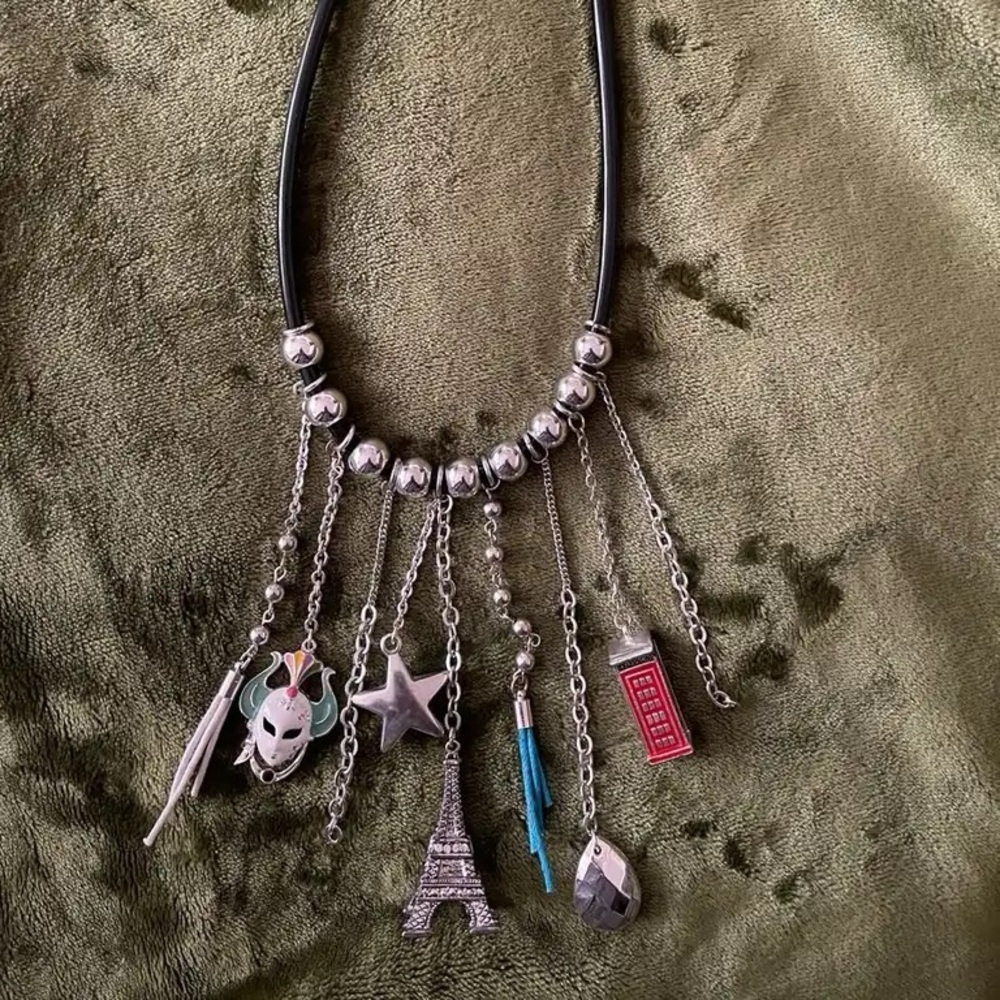 Vintage charm necklace